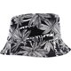 thumbnail image 4 of Nvzi Sombrero de pescador unisex con diseño de árbol de coco, sombrero de playa de verano, sombrero de sol de doble uso para exteriores, blanco, 4 of 4