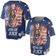 thumbnail image 3 of Patriotic Belgian Malinois Celebrates 4th of July All Over Print 3D Baseball Shirt Sheepdog Dog Lover Gifts Softball Sport - 02009, 3 of 6