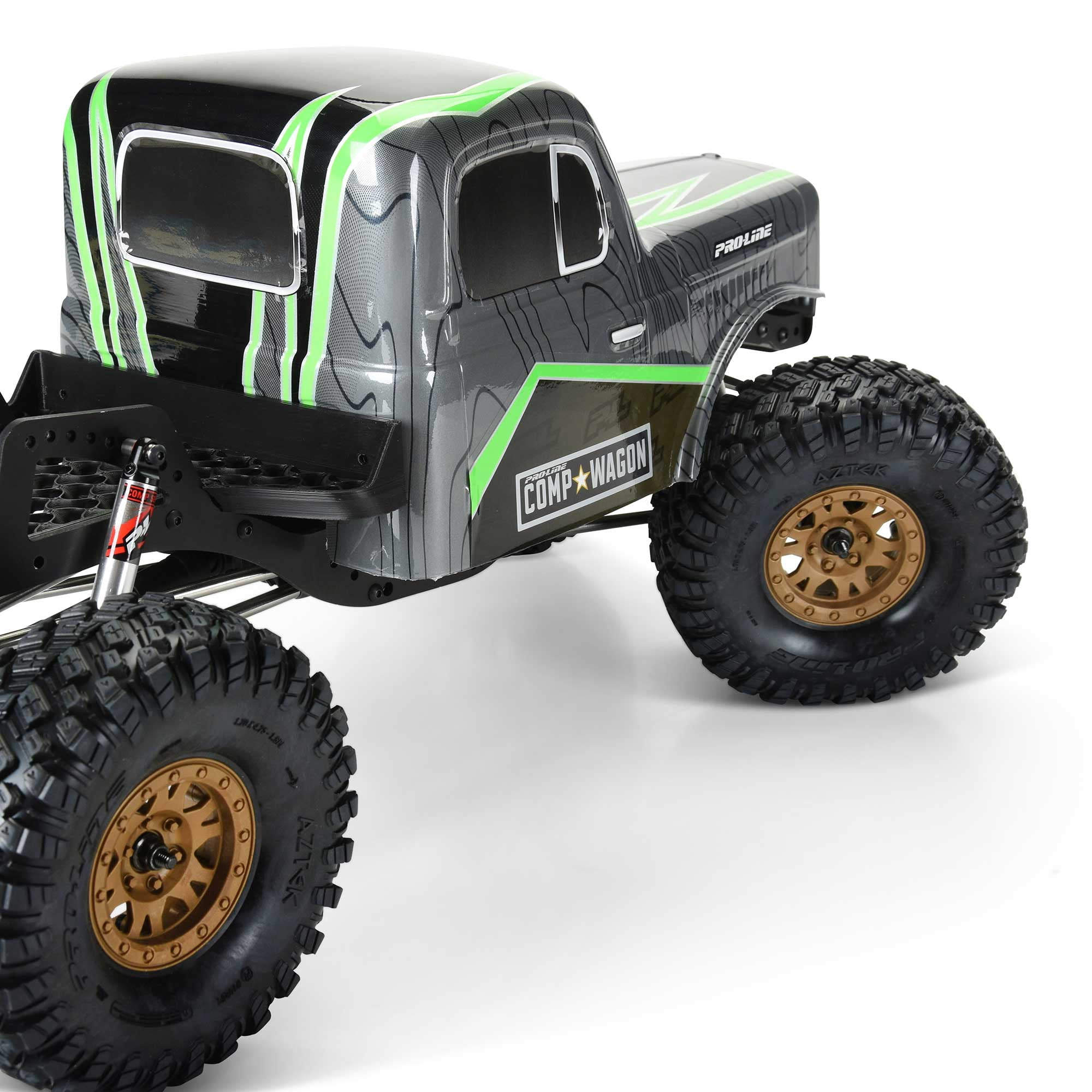 Pro-Line Racing Limited Edition Aztek G8 1.9" Crawler Tires Mounted 12mm Bronze Impulse 2 PRO1025415