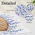 thumbnail image 3 of Purple Blue Polka Dots Body Pillow Covers 20"x54", Watercolor Abstract Art Soft Brushed Microfiber Breathable Throw Pillow Covers, Pillowcase with Zipper for Couch Sofa Bedroom Living Room, 3 of 9