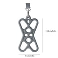 thumbnail image 2 of Cordón universal Teléfono Silicona Correa deportiva Teléfono móvil Cordón Anillo Soporte Estuche Cuello Cuerda colgante Methold EL2832-02B, 2 of 2