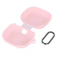 thumbnail image 4 of Shockproof Soft Silicone Earphone Case With Keychain For Powerbeats Pro2 Solid Color Portable Protective Cover For Headphones, 4 of 9