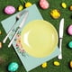 thumbnail image 4 of Bunny Placemat Rabbit Beach Easter Linen Placemat For Spring Farm Seasonal Decoration Holiday Table Mats, 4 of 5