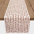 thumbnail image 3 of Creative Products Painted Strokes Rust 16x90 Poly Twill Table Runner, 3 of 3