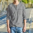 thumbnail image 3 of Kureaily Long Sleeve T Shirt Thermal Winter Base Layer Slim Fit Crew Neck Shirt Soft Comfortable Breathable Casual Top For Everyday Wear And Outdoor Activities Mens Loose Fit Lightweight T-Shirt, 3 of 5