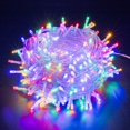 thumbnail image 1 of Colorful Fairy String Lights 300 LED Christmas Lights, 109ft Connectable Waterproof UL Certified 8 Lighting Modes Twinkle Lights for Bedroom Wedding Party Christmas Tree Indoor Outdoor Decor, 1 of 6
