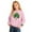 Pink, variant on WOYY Toddler Girls St. Patrick's Day Hoodie Clover Print Hooded Sweatshirt, Sizes 3-4T