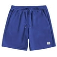 thumbnail image 2 of Zedker Men's 5-Inch Inseam Shorts Elastic Waist with Drawstring Casual Lightweight Summer Beach Shorts with Pocket NavyS, 2 of 3