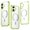 Green, variant on Slim Clear Case For iPhone 16 Plus, [Compatible with MagSafe] Anti-Scratch Transparent Magnetic Rugged Phone Cover, Shockproof Bumper with Camera Raised Guard Drop Protection,Transparent