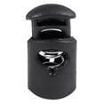 thumbnail image 4 of Diameter 8 mm Hole, Cord Cord Stopper Laces Snap Hook, Black, 40 Pcs, 4 of 9
