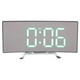 thumbnail image 2 of Desk Alarm Clock Electric Clock Digital Clock For Living Room Date Display Temperature Display Black 17X7Cm 1Set, 2 of 4