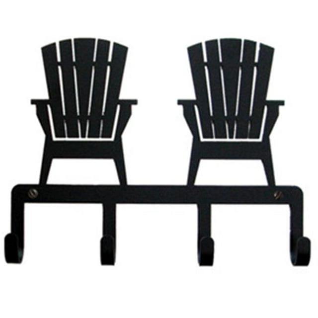 Village Wrought Iron KH-119 Adirondack Chairs Key Holder