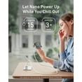 thumbnail image 3 of Anker Nano Charger (Upgraded), 20W PIQ 3.0 Durable Compact Fast Charger, PowerPort III USB-C Charger, White, 3 of 5
