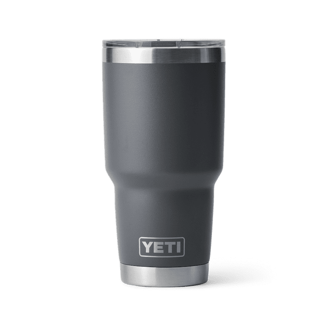 Yeti Rambler 30oz Tumbler Charcoal con Tapa Magslider - Gris Yeti Yeti Rambler 30oz Tumbler