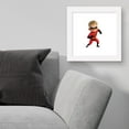 thumbnail image 5 of Gallery Pops Disney Pixar The Incredibles 2 - Dash Parr Wall Art, White Framed Version, 12" x 12", 5 of 5