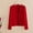 Wine, variant on LEKODE Women V Neck Long Sleeve Open Front Solid Smooth Knit Cropped Curved Hem Bolero Shrug Lightweight Formal Wedding Evening Daily Dress Layering Outer Cover Up Topper Black 3XL