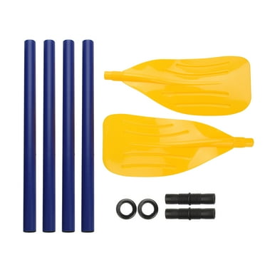 Perfect for Canoes & Boats, Essential Water Sports Gear 2-Pack Adjustable Inflatable Kayak Paddle