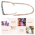 thumbnail image 3 of unbranded 1Ud Decorativa Para Gafas Acrílica Marrón Con Larga Duración Y Estilo, 3 of 8