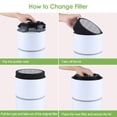thumbnail image 3 of Fymlhomi High Efficiency 4-in-1 True HEPA Replacement Filter, Compatible Air Purifier, Removes Odors and 99.7% of Airborne particles, 3 of 5