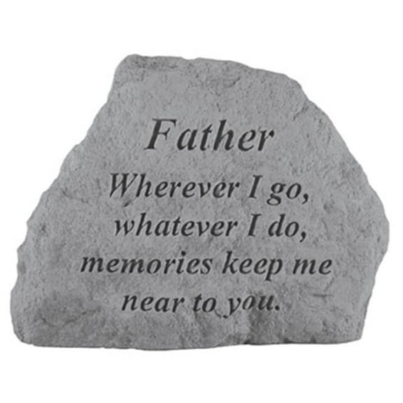 Kay Berry- Inc. 16520 Father Wherever I Go-Whatever I Do - Memorial - 6.5 Inches x 4.75 Inches