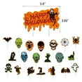 thumbnail image 5 of Horror Birthday Party Decorations, Halloween Birthday Party Decorations Set Include Balloons, Banner, Cake Toppers and Cupcake Toppers for Birthday Party Decor, 5 of 7