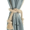 thumbnail image 1 of GHSDFBB 4 Pack Corde de Rideau en Coton Naturel avec Style Vintage Attache de Rideau en Dentelle (Beige), 1 of 7