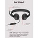 thumbnail image 3 of Auriculares estéreo con cable USB A de Lenovo para PC/portátil con cancelación de ruido, 3 of 6