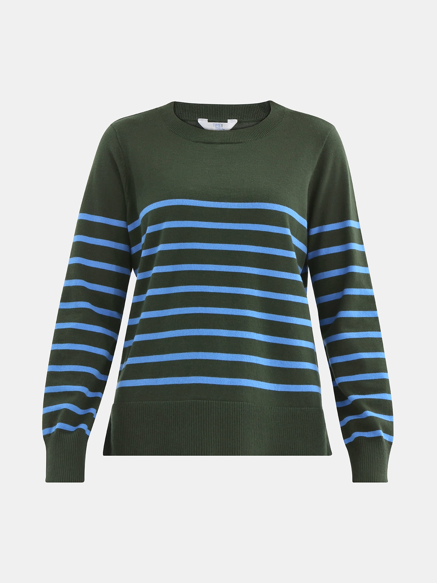 Time and Tru Women’s Fine Gauge Pullover Sweater, Lightweight, Sizes XS-XXXL