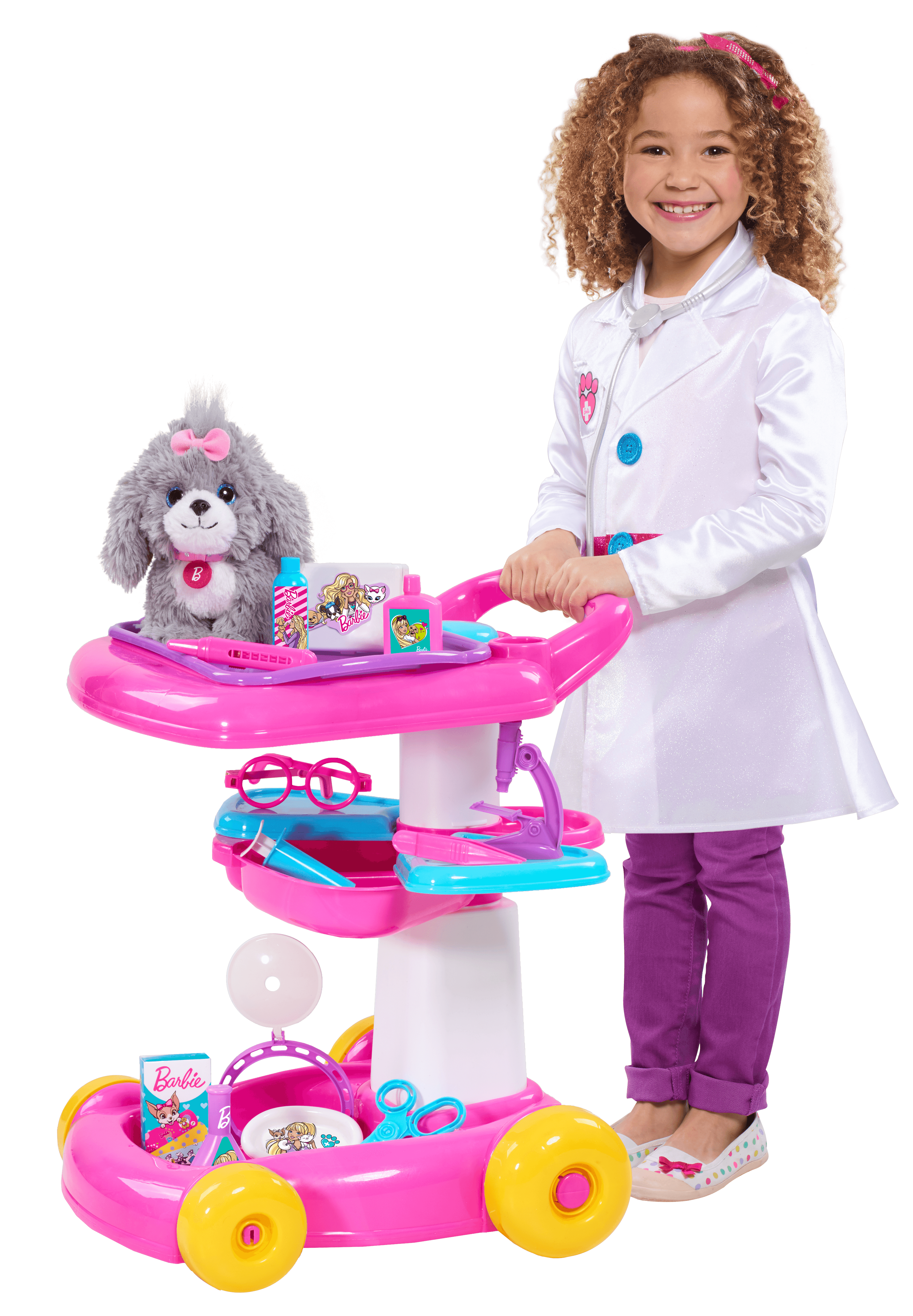 barbie pet care cart
