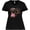 AB-Black, variant on Inktastic Thankful and Blessed Inspirational Saying with Pink Flowers Women's Plus Size T-Shirt