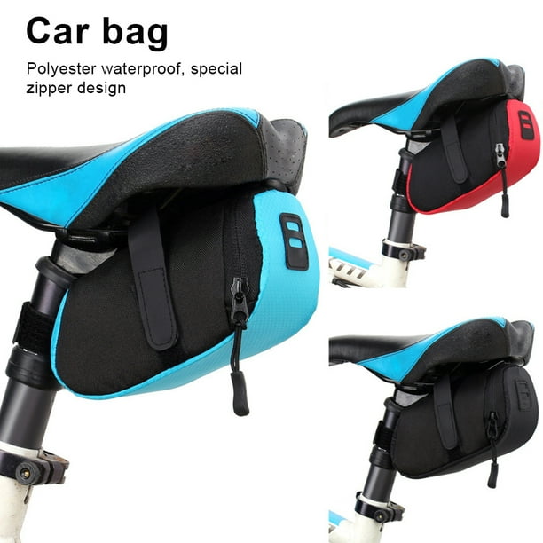 Sacoche De Selle De Vélo WEST BIKING, Sous Siège, étanche, Bandes Réfléchissantes
