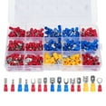 thumbnail image 1 of Electrical Cold Press Wire Connectors - Mixed Ring Terminal Kit with Plastic Case, Available in 280PCS, 540PCS, 840PCS, or 1200PCS Options, 1 of 6