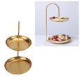 thumbnail image 3 of Fruit Tray, Gold Paint Process   Flat Bottom Safe Harmless Fruit Plate  for Shop  for Bedroom for Living Room  , 3 of 7