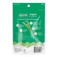 thumbnail image 3 of GUM Angled Floss Picks, for Tight Teeth, Extra Strong Shred-Resistant Dental Floss, 75 Count (Pack of 4), 3 of 9