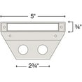 thumbnail image 3 of Hinkley Canada Nuvi LED Deck Light Titanium Outdoor Waterproof 5" Dimmable, 3 of 5
