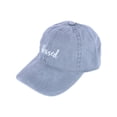 thumbnail image 2 of David & Young  Blessed Embroidered Denim Baseball Cap Hat (Women), 2 of 3