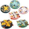 thumbnail image 2 of Creative Dog Smart Beginner & Slow Feeder - IQ Interactive Training Toy Box, Non-Slip Bottom - Pink, 2 of 6