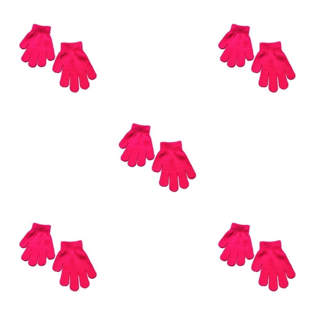 Sonducket 1 par de guantes para niños, cubierta para los dedos, guante para mantener el calor para niños pequeños para exteriores Type2 NO2