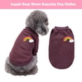 thumbnail image 2 of Ropa para perros Methold chaleco para cachorros sin hebillas Marrón XXS, 2 of 6