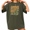 Green, variant on COZYMY Women's Dopamine Graphic Vintage Washed T-Shirt Short Sleeve Loose Fit Summer Tee