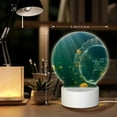 thumbnail image 6 of Daiia Jelly Fish Pattern Acrylic Night Light, LED Touch Light, Bedroom Night Light, Soft Glowing Lamp Perfect Gift for Mother's Day, Birthday, or Christmas, 6 of 9