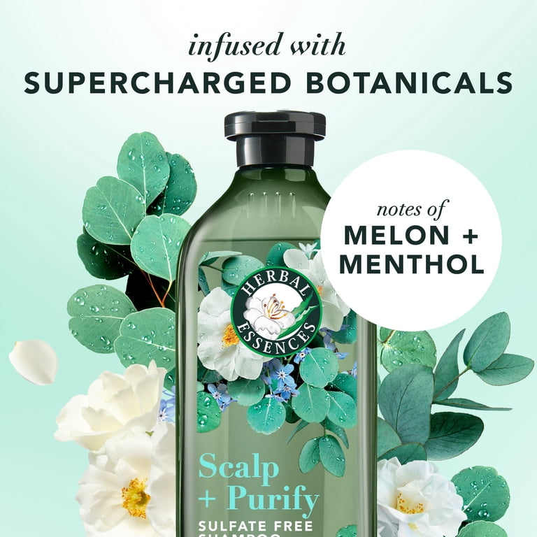 Herbal Essences Scalp + Purify Eucalyptus Shampoo and Conditioner