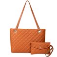 thumbnail image 1 of Bolso bandolera para mujer Casual 2 en 1 Conjunto de bolsos Moda para mujer Tote (marrón) Ehuebsd Para Estrenar, 1 of 6