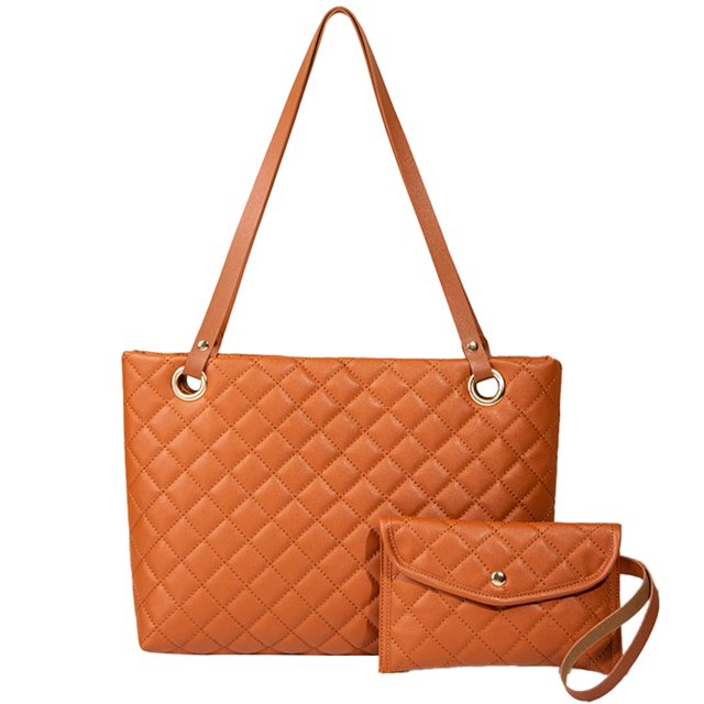 Bolso bandolera para mujer Casual 2 en 1 Conjunto de bolsos Moda para mujer Tote (marrón) Ehuebsd Para Estrenar