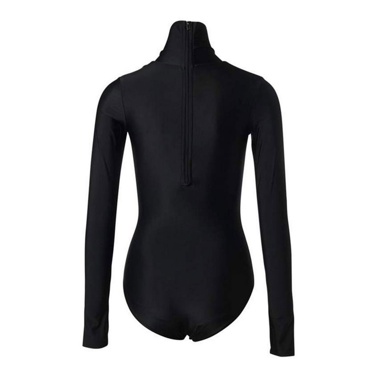 ZUARFY Women Sexy One-Piece Swimsuit Rash Guard Turtleneck ZUARFY Women Sexy One-Piece Swimsuit Rash Guard Turtleneck