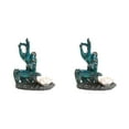 thumbnail image 2 of Transemion 1/2/3 Self-Care Routine Home Ceramic Backflow Incense Cone Holder Burner Lines Are Simple Ceramics Green Bergamot Lotus 2PCS, 2 of 6
