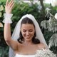 thumbnail image 4 of 1 par de guantes de ópera para mujer con puños de encaje blanco y perlas, puños cortos de gasa de nailon, puños de malla, accesorios de disfraz, 4 of 7