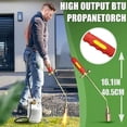 thumbnail image 5 of Holloyiver 2025 New Propane Torch Weed Burner Kit,Portable Garden Weed Burner Torch, Electric Weed Torches High Output 1,900,000 Btu for Weeds, Garden, Farm, Industry and Construction, 5 of 8