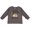 Charcoal, variant on Inktastic My Big Brother Loves Me with Sloth and Hearts Boys or Girls Long Sleeve Toddler T-Shirt