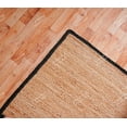 thumbnail image 4 of Chouhan Rugs Natural Jute Black Lined Rug Bohemian Rug Decor Rug Handwoven Rug Custom Rug Decorative Rug, 4 of 8